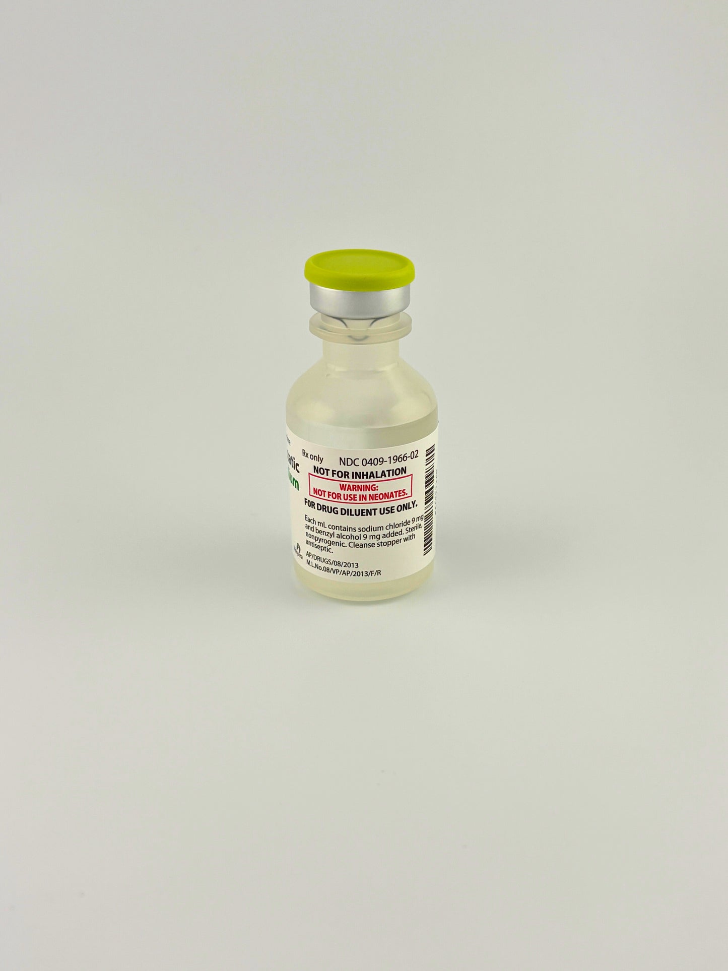 Pfizer Hospira Bacteriostatic Sodium Chloride for Injection – 30 mL