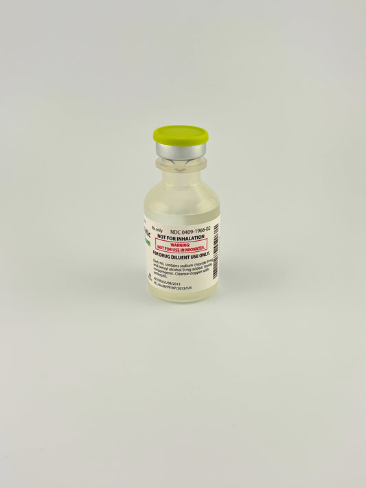 Pfizer Hospira Bacteriostatic Sodium Chloride for Injection – 30 mL