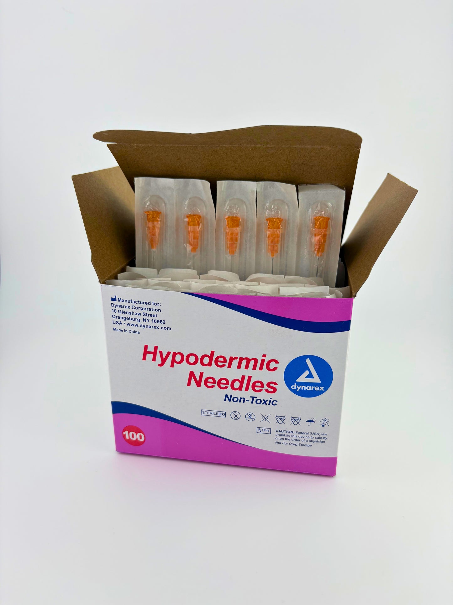 Dynarex Needles 25g 1-1/2" - Exp 3/14/29