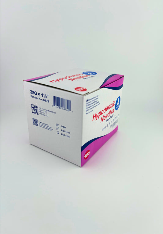 Dynarex Needles 25g 1-1/2" - Exp 3/14/29
