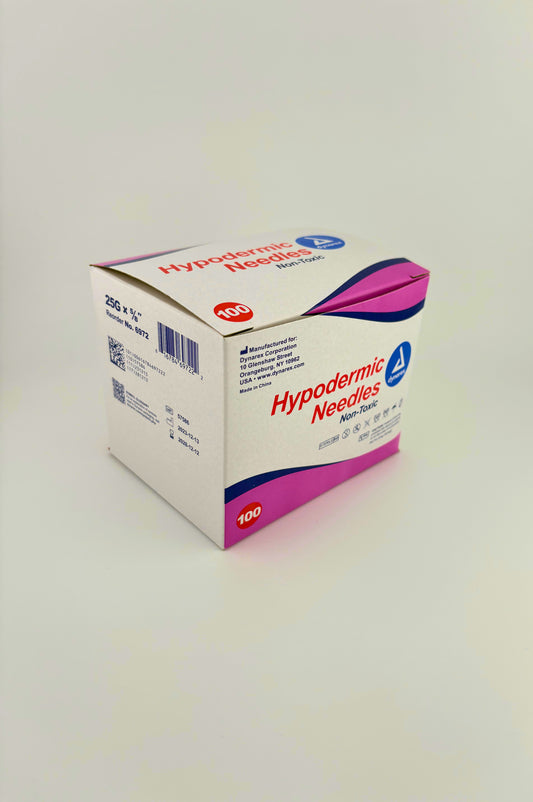 Dynarex Needles 25g 5/8" - Exp 12/12/28