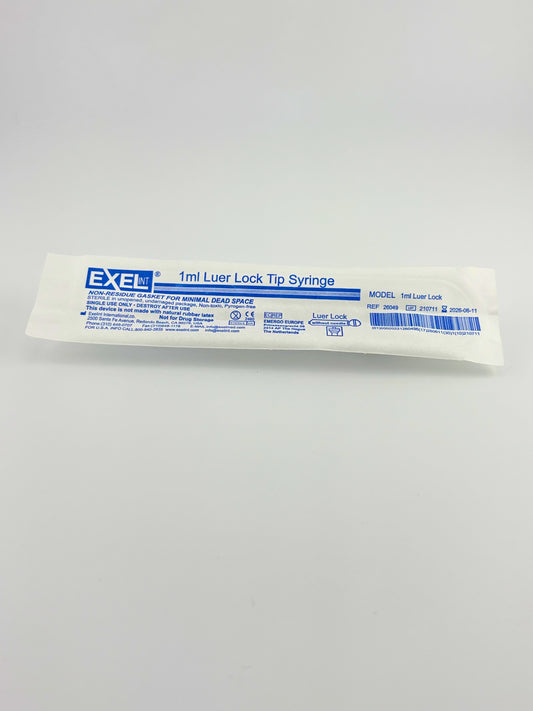 Exel 1ml Syringe -Low dead space