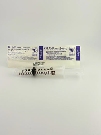 BD 10ml (Premium) Syringes (luer lock)