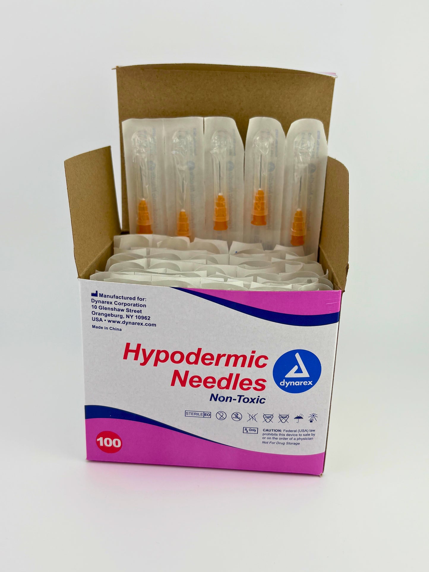 Dynarex Needles 25g 5/8" - Exp 12/12/28