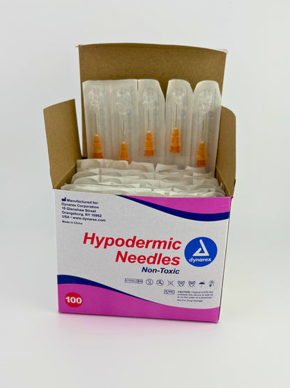 Dynarex Needles 25g 5/8" - Exp 12/12/28