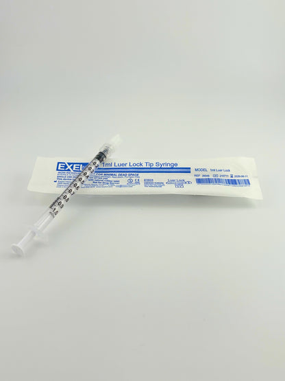 Exel 1ml Syringe -Low dead space