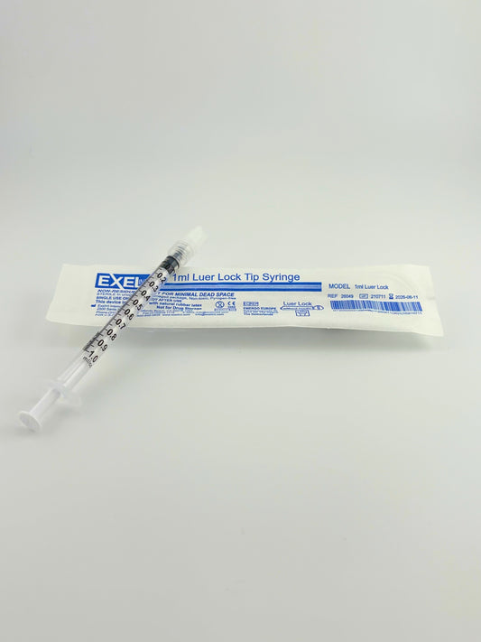 Exel 1ml Syringe -Low dead space