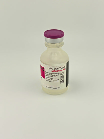 Reconstitution Solution – 30mL Sterile, Preserved Laboratory-Grade Water Exp. 10-31-26