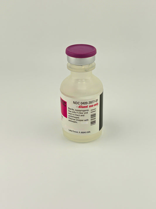 Reconstitution Solution – 30mL Sterile, Preserved Laboratory-Grade Water Exp. 10-31-26